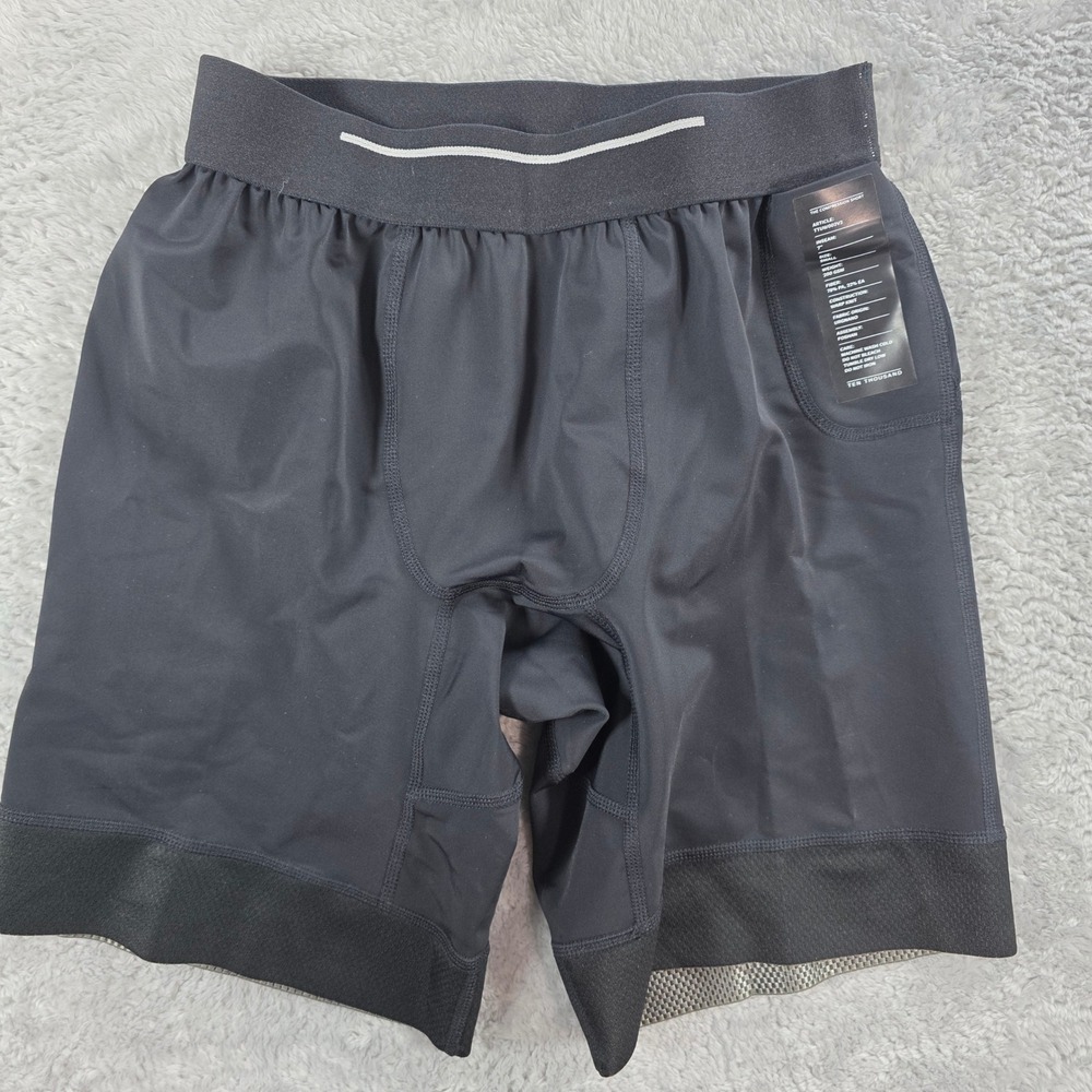 Ten Thousand Mens Small Black The Compression Short 7"‎ Inseam Training